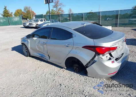 2014 Hyundai Elantra Se из США, поврежденный, VIN KMHDH4AEXEU107791